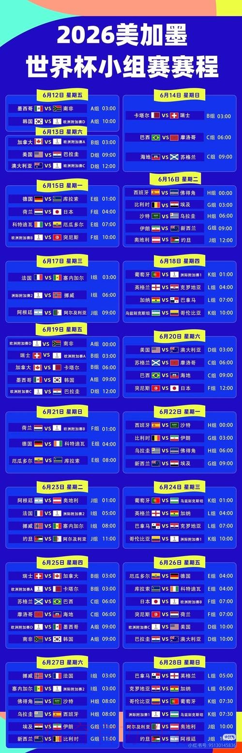 2026世界杯直播中国时间全程直播在哪里看 2026世界杯直播中国时间全程直播在哪里看