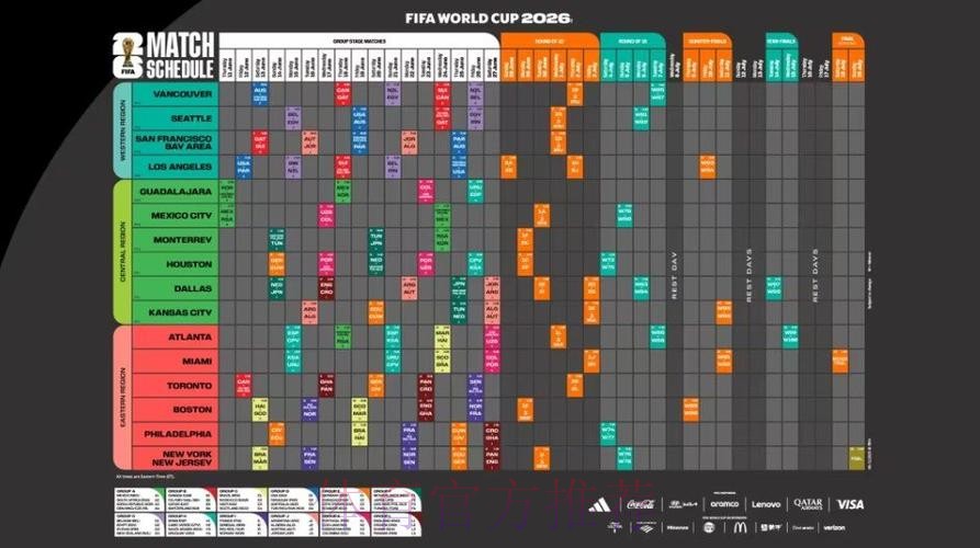 2026世界杯赛程实时更新观看指南直播平台
